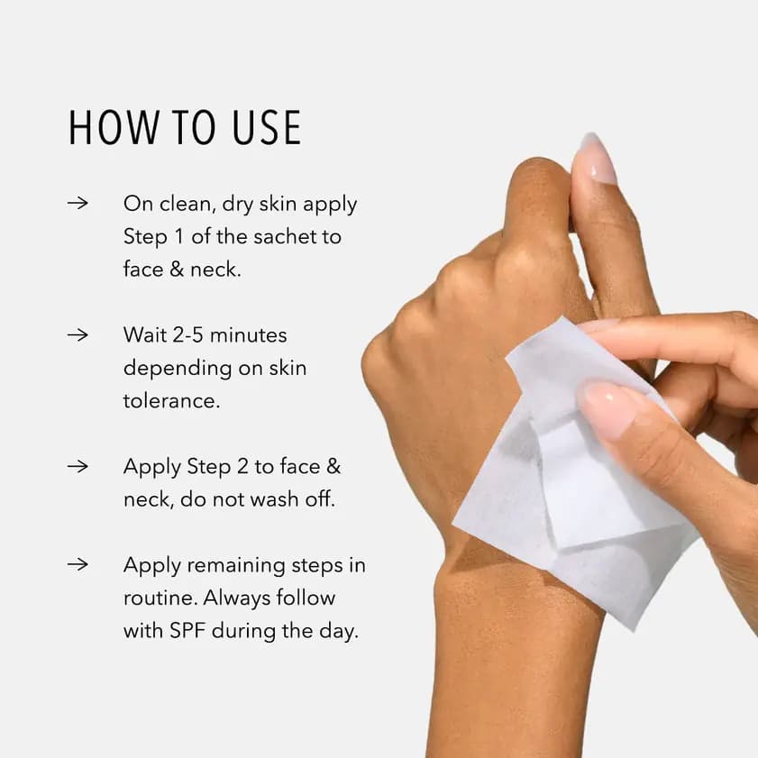 RESURFACE AND REPAIR PEPTIDE PADS